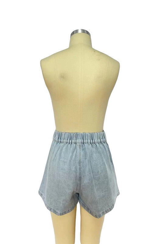 Leah Denim Short