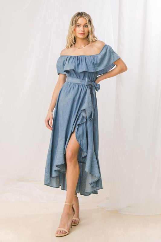 Jenna Off-the-Shoulder Dress