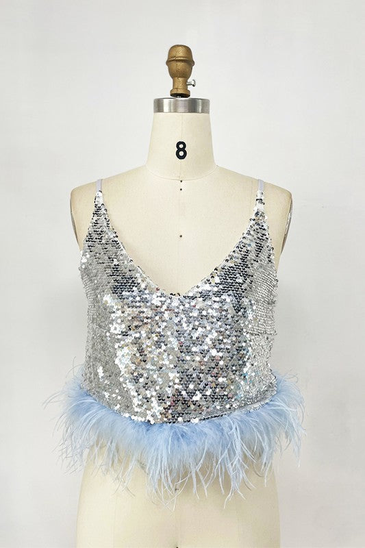 Silver Dreams Top