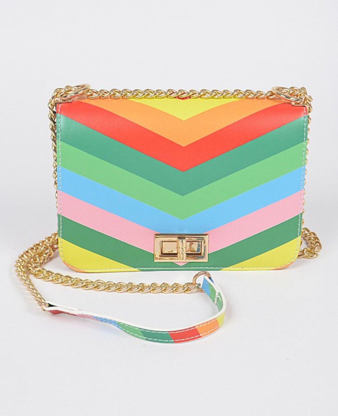 Rainbow Crossbody Purse