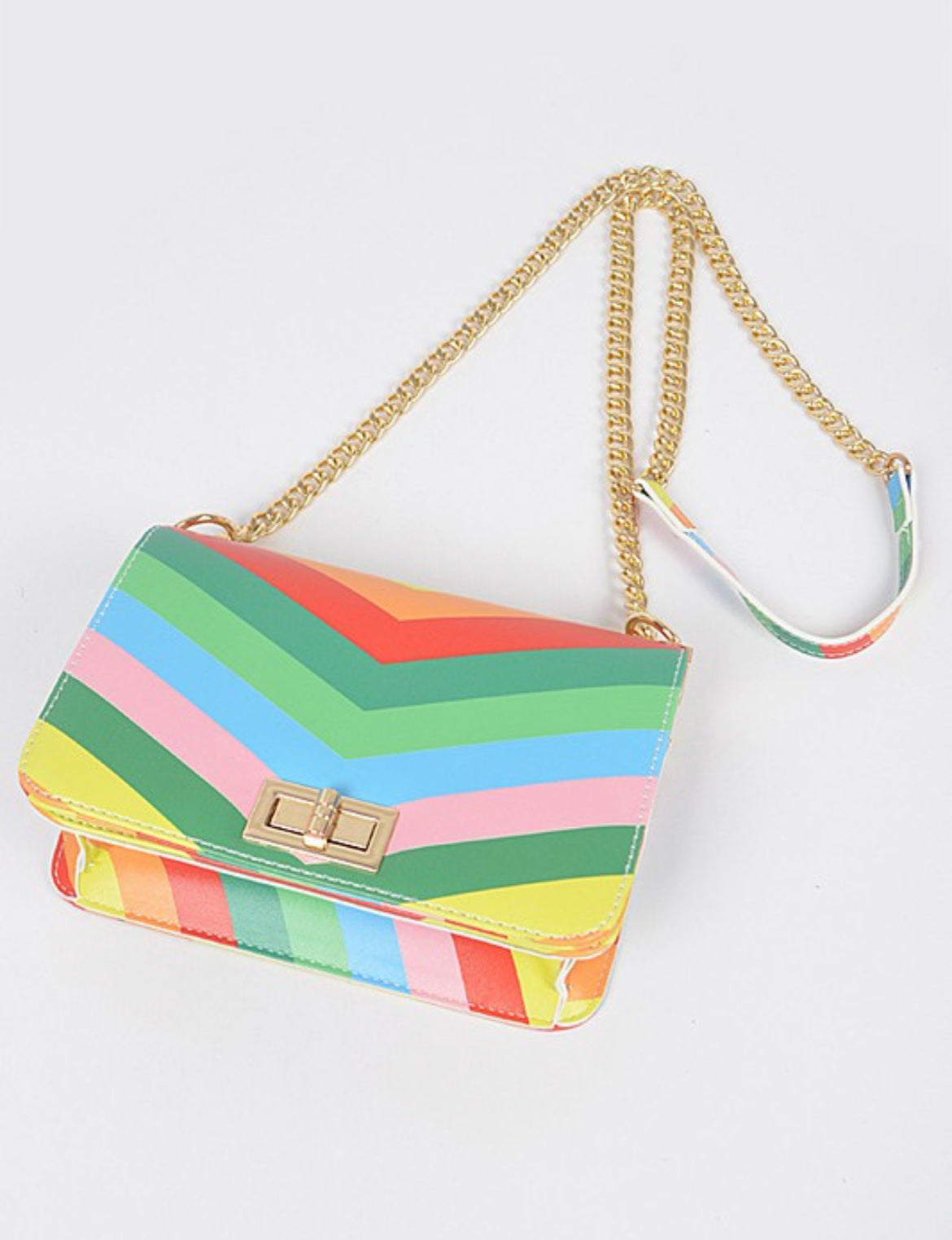 Rainbow Crossbody Purse