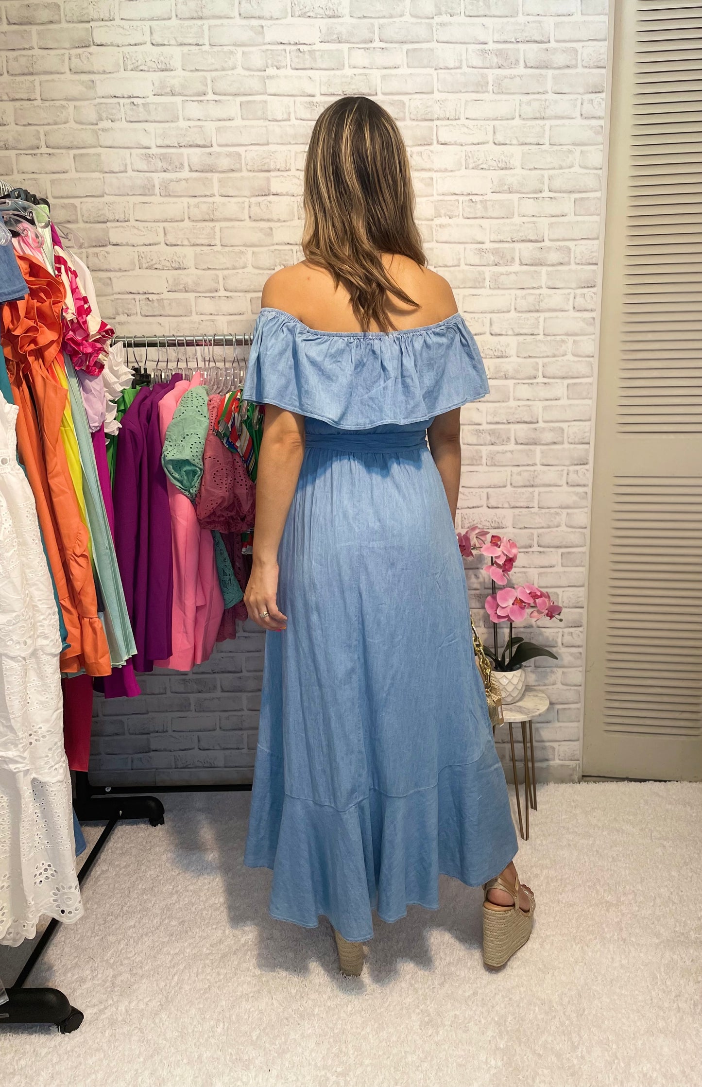 Jenna Off-the-Shoulder Dress