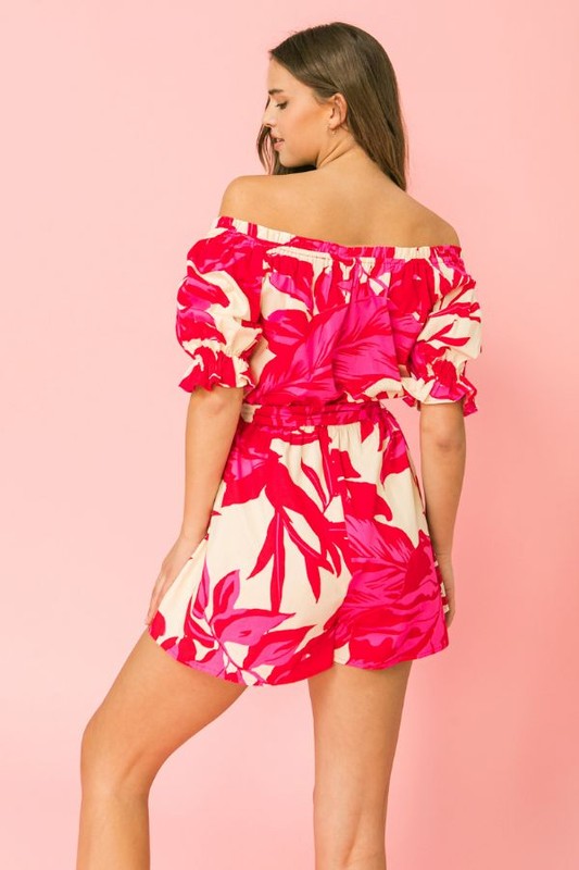 Passion Flower Romper